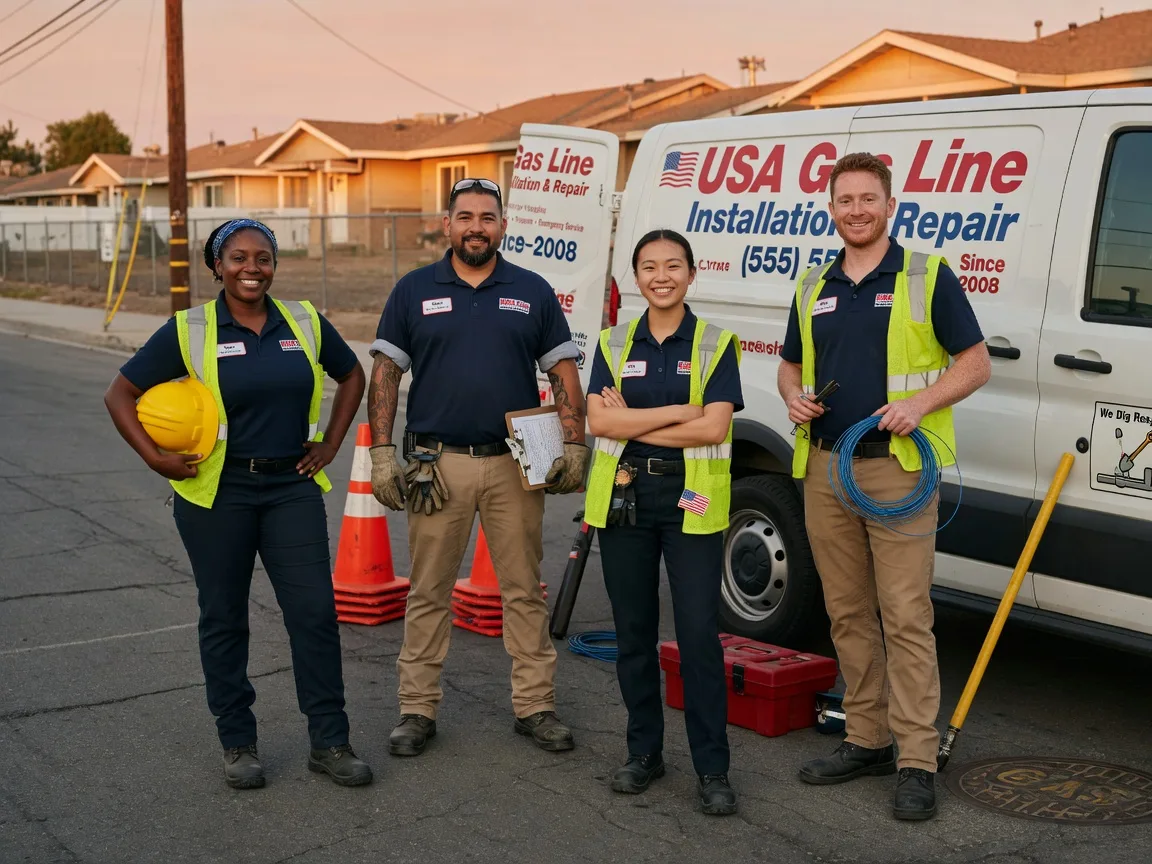 Gas Line Installation company in Moss, TN